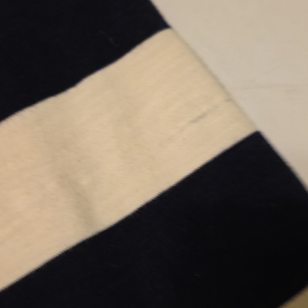 J. Crew Navy and Off-White Rugby Striped Mini Dress, XS - Picture 11 of 11